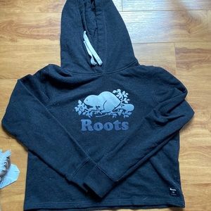 Roots Hoodie with Ombré logo size Medium